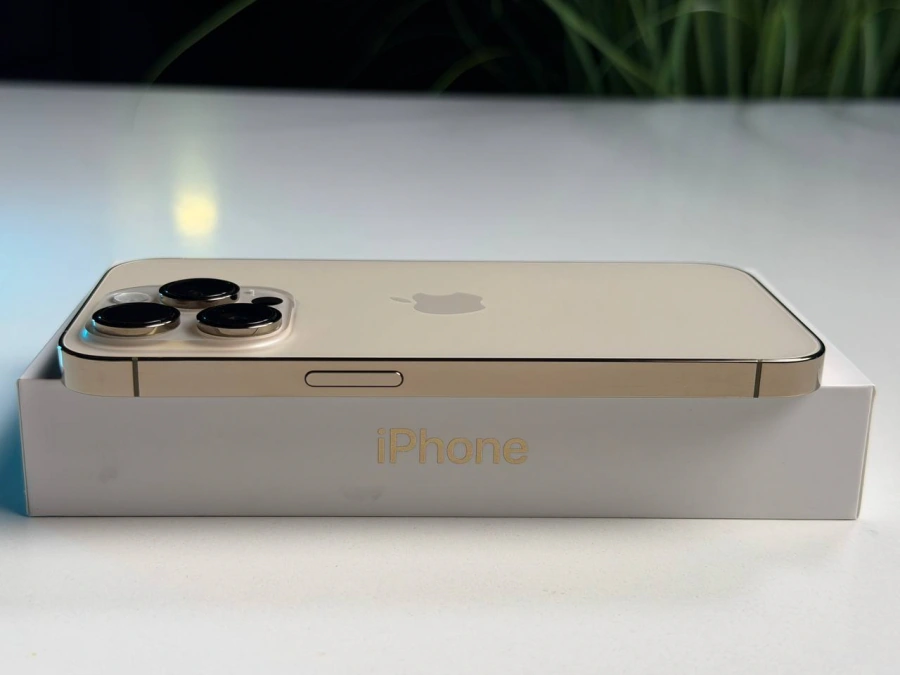 ВЖИВАНИЙ Б/У Apple iPhone 14 Pro 256GB Gold (MQ183) - Стан: гарний | Акумулятор: 100% | Комплектація: повний | Гарантія: 3 міс.