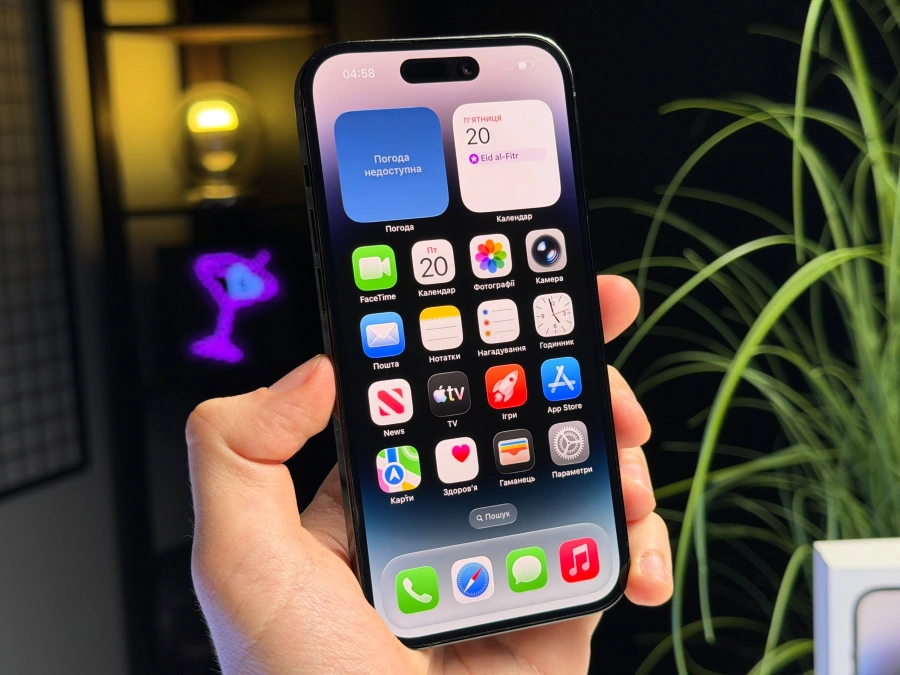 ВЖИВАНИЙ Б/У Apple iPhone 14 Pro 256GB Space Black (MQ0T3) - Состояние: хорошее | Аккумулятор: 100% | Комплектация: полный | Гарантия: 3 мес.
