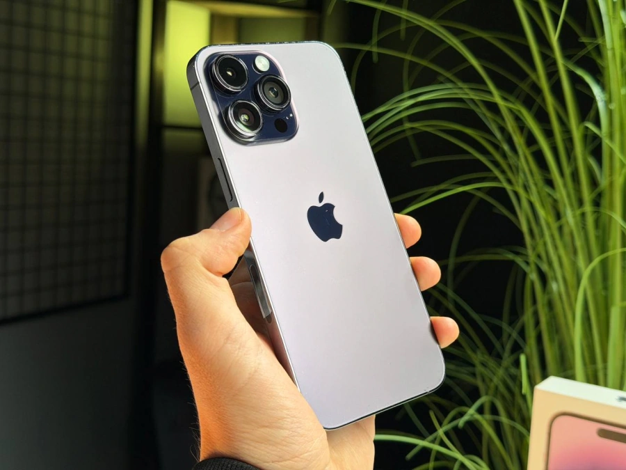 ВЖИВАНИЙ Б/У Apple iPhone 14 Pro Max 256GB Deep Purple eSim (MQ8W3) - Стан: гарний | Акумулятор: 100% | Комплектація: повний | Гарантія: 3 міс.