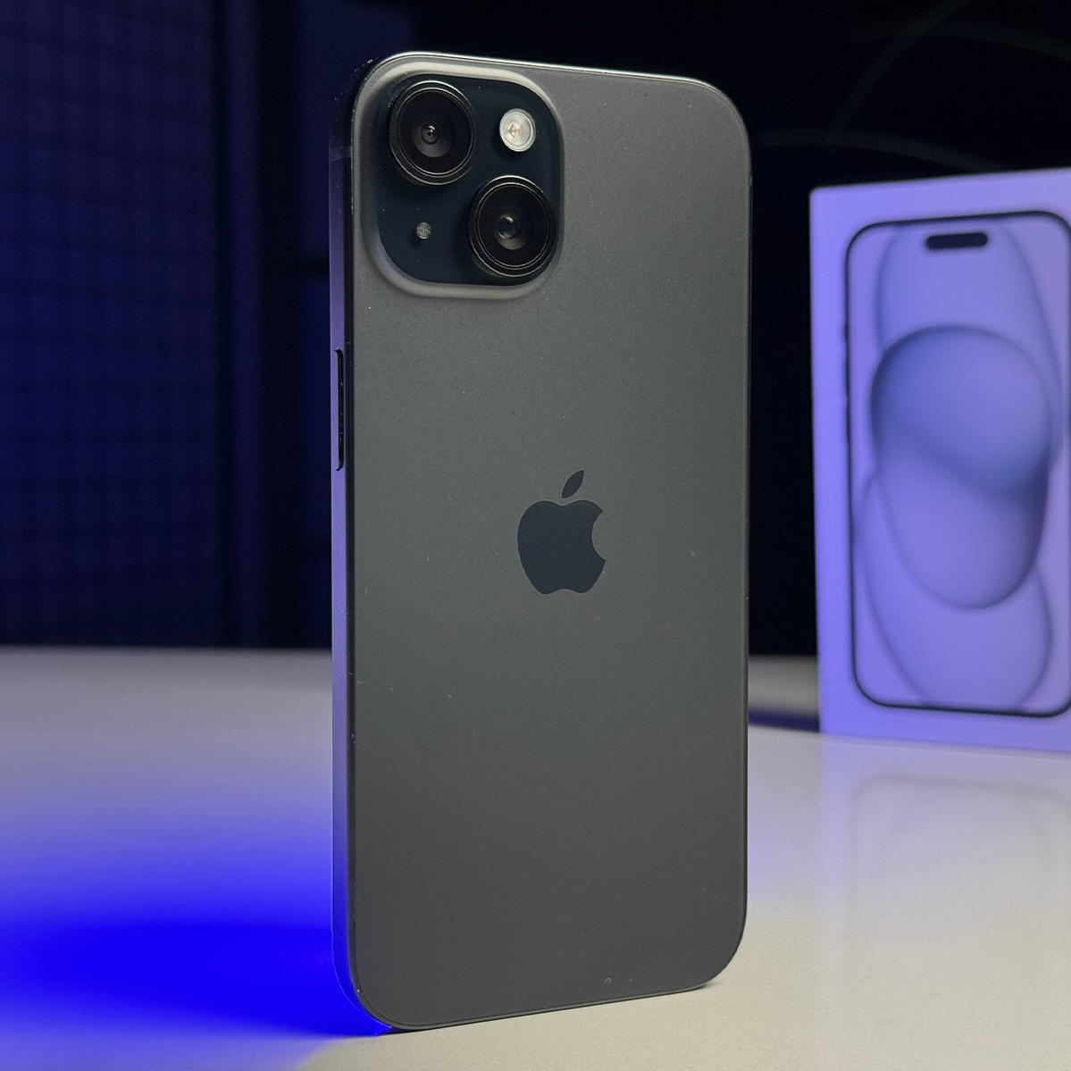 ВЖИВАНИЙ Б/У Apple iPhone 15 128GB Black (MTP03) - Стан: гарний | Акумулятор: 100% | Комплектація: повний | Гарантія: 3 міс.