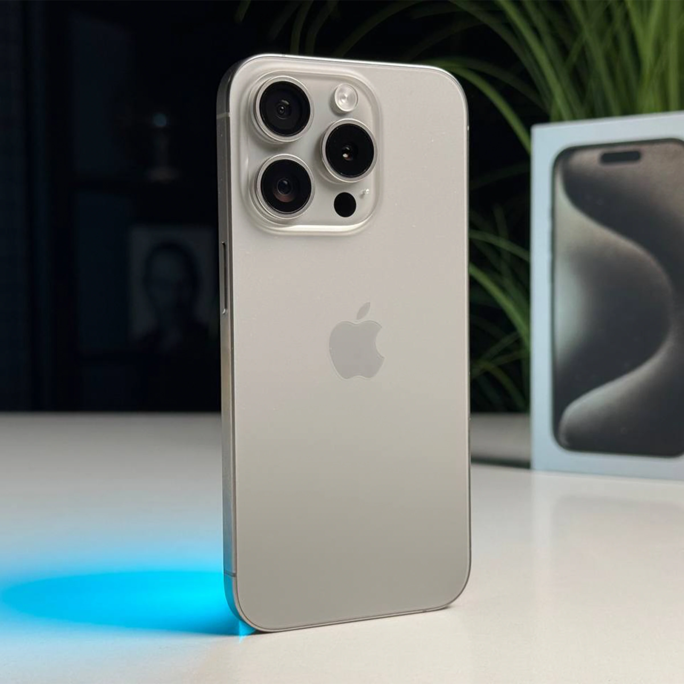 ВЖИВАНИЙ Б/У Apple iPhone 15 Pro 128GB Natural Titanium (MTUX3) - Стан: гарний | Акумулятор: 89% | Комплектація: повний | Гарантія: 3 міс.