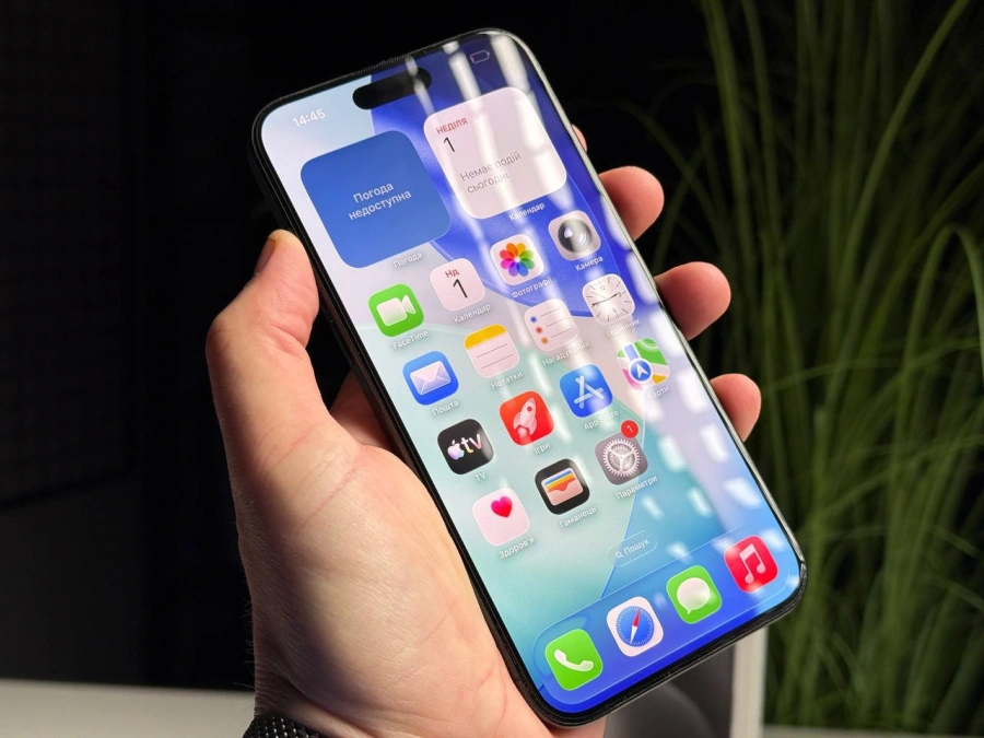ВЖИВАНИЙ Б/У Apple iPhone 15 Pro Max 256GB Black Titanium (MU773) - Стан: гарний | Акумулятор: 89% | Комплектація: повний | Гарантія: 3 міс.