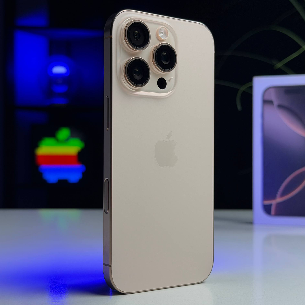 ВЖИВАНИЙ Б/У Apple iPhone 16 Pro 256GB Desert Titanium (MYNK3) - Состояние: хороший | Аккумулятор: 98% | Комплектация: полный | Гарантия: 3 мес.