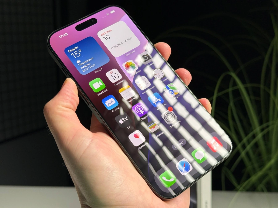 ВЖИВАНИЙ Б/У Apple iPhone 16 Pro Max 256GB Black Titanium (MYWV3) - Стан: гарний | Акумулятор: 91% | Комплектація: повний | Гарантія: 3 міс.