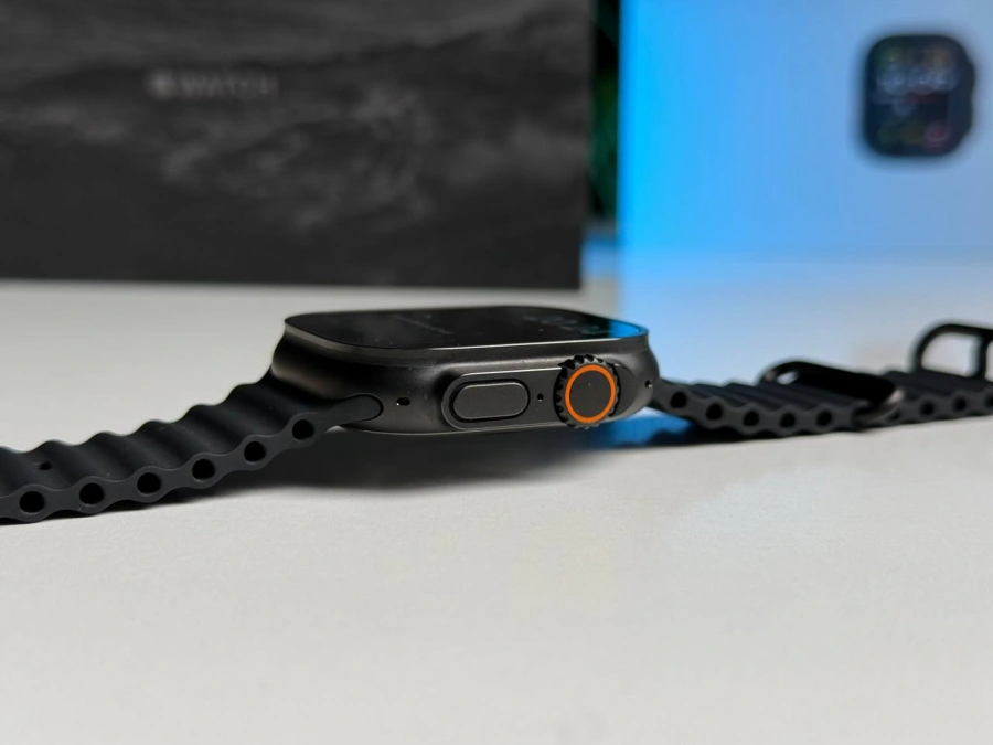 ВЖИВАНИЙ Б/У Apple Watch Ultra 2 2024 GPS + Cellular 49mm Black Titanium Case with Black Ocean Band (MX4P3) - Состояние: хороший | Аккумулятор: 100% | Комплектация: полный | Гарантия: 3 мес.