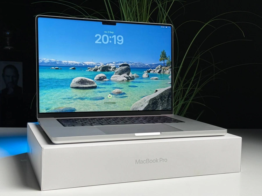 ВЖИВАНИЙ Б/У MacBook Pro 16" Silver (MK1E3) 2021 - Состояние: хороший | Аккумулятор: 86% | Комплектация: полный | Гарантия: 3 мес.