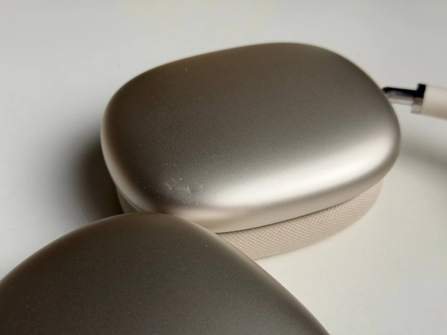 ВЖИВАНИЙ Б/У Навушники Apple AirPods Max [USB-C] 2024 - Starlight (MWW53) - Стан: гарний | Акумулятор: 100% | Комплектація: повний | Гарантія: 6 міс.