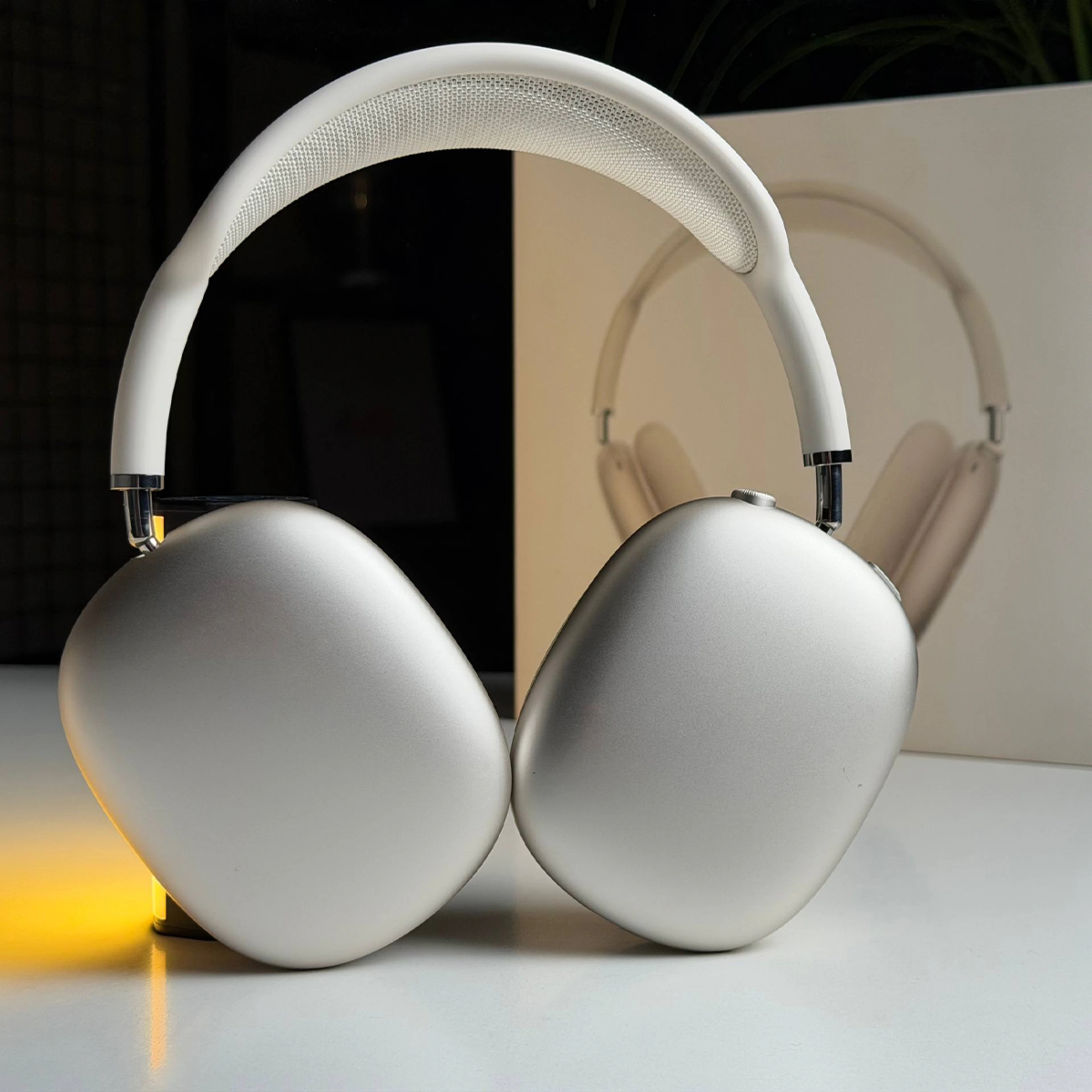 ВЖИВАНИЙ Б/У Навушники Apple AirPods Max [USB-C] 2024 - Starlight (MWW53) - Стан: гарний | Акумулятор: 100% | Комплектація: повний | Гарантія: 6 міс.