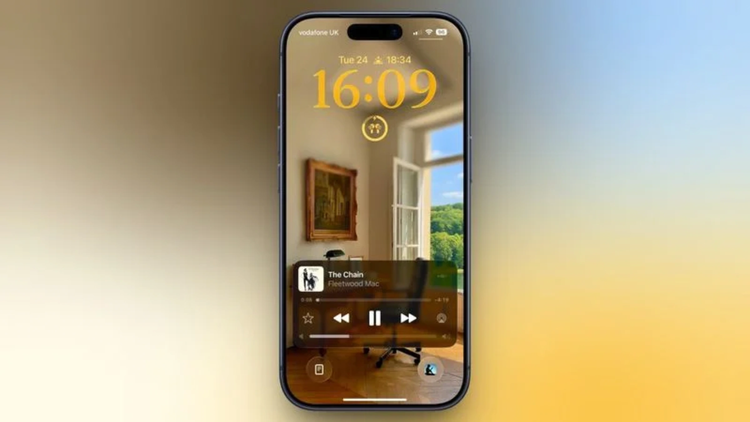 Как добавить ползунок громкости на экран блокировки iPhone?