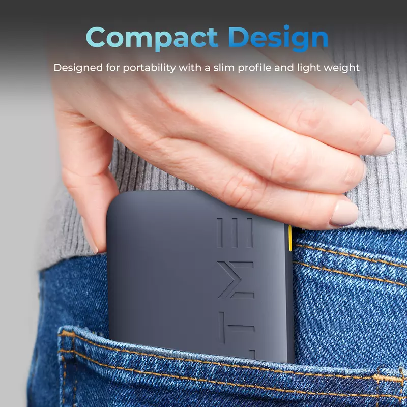 Зовнішній акумулятор [павербанк] VOLTME Hypercore 10K 10000mAh - Deep Blue (B2009)