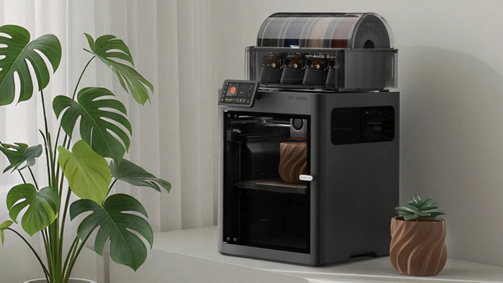 Bambu Lab X2D: флагманский принтер с двойной экструзией в одном печатающем блоке