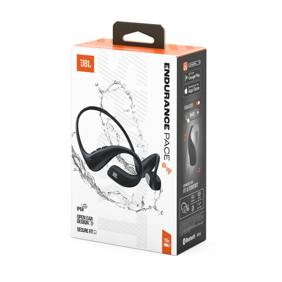 Бездротові спортивні навушники JBL Endurance Pace – Black/Gray (JBLENDUPACEBLKG)