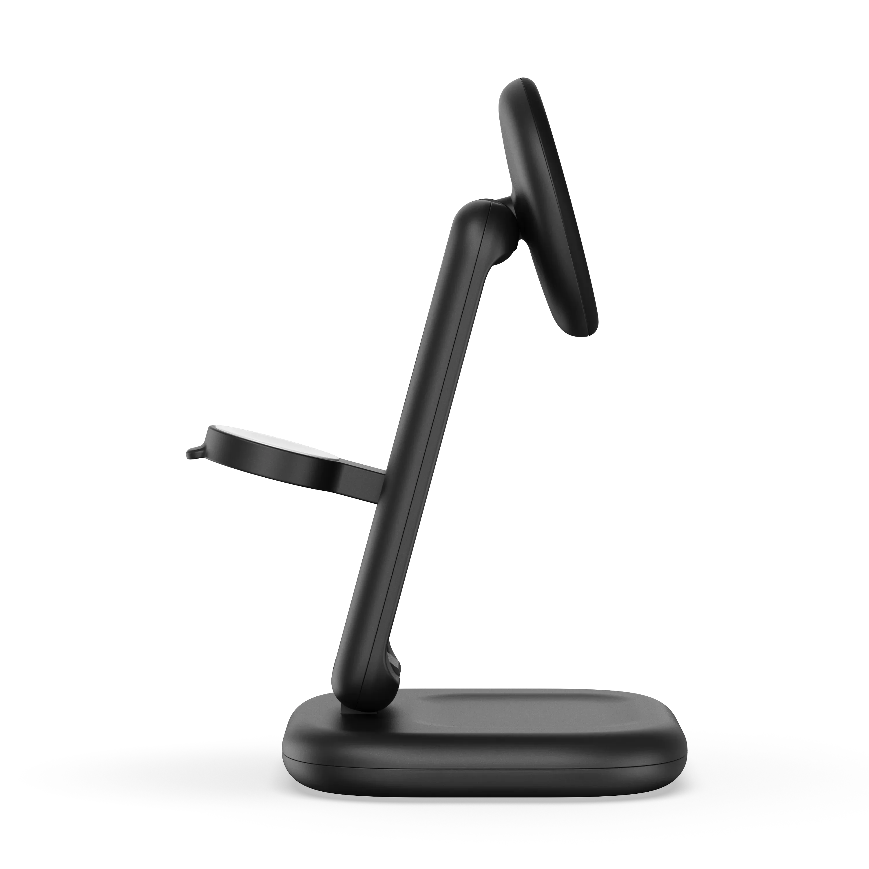 Беспроводное зарядное устройство с функцией сборки Satechi 3-in-1 Foldable Wireless Charging Stand with Qi2 25W (ST-Q25F31C-EA)