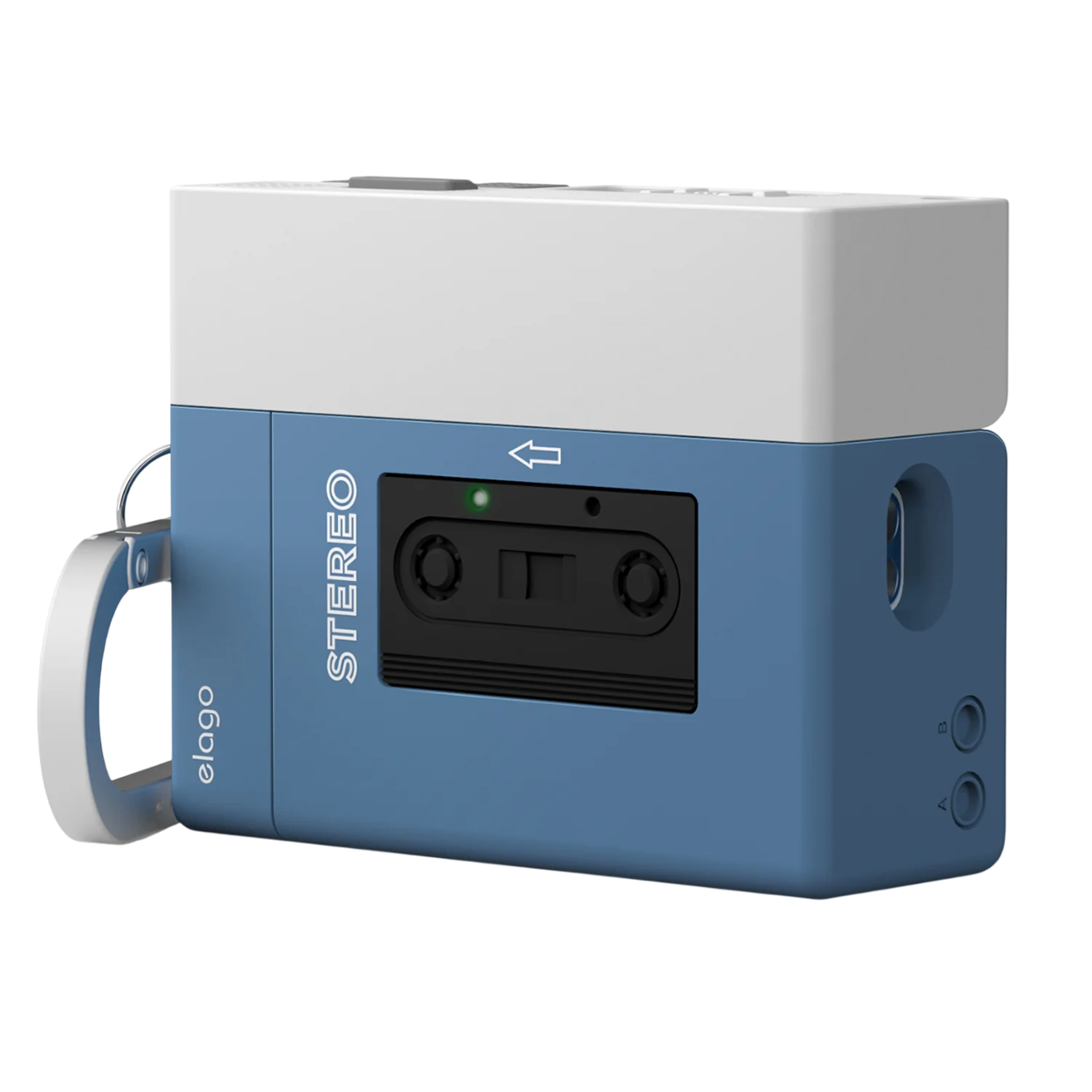 Чехол Elago Cassette Player Hang Case for AirPods Pro 3rd Gen - Blue (EAPP3CST-HANG-BL)