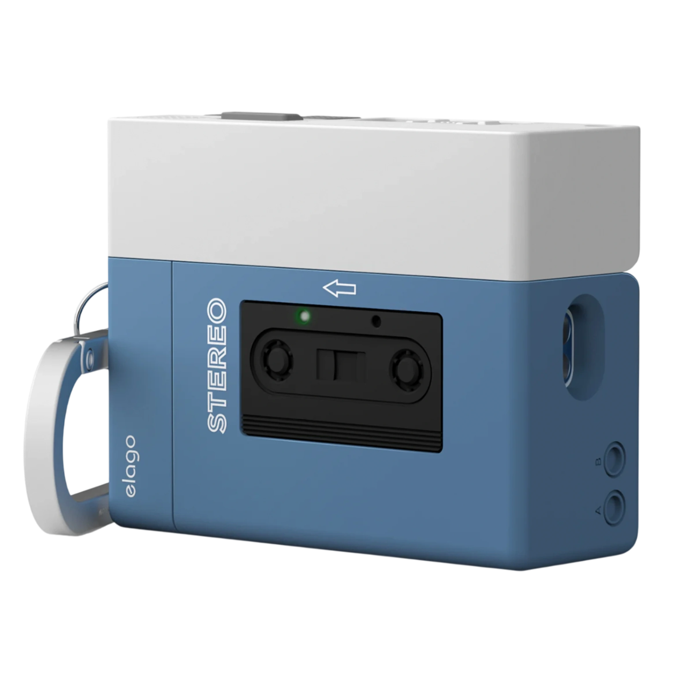 Чехол Elago Cassette Player Hang Case for AirPods Pro 3rd Gen - Blue (EAPP3CST-HANG-BL)