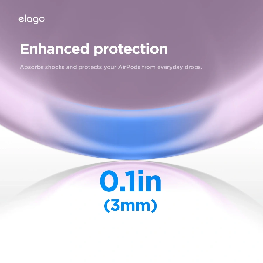Чехол Elago Ice Cream Hang Case Classic for Airpods Pro 3rd Gen - Lavender (EAPP3ICE-HANG-LV)