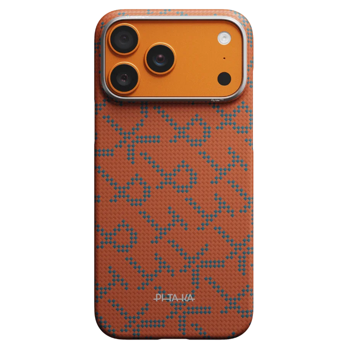 Чохол Pitaka Edge Case with PitaTap for iPhone 17 Pro Max - Blue Orange [PITAKA Leaping]