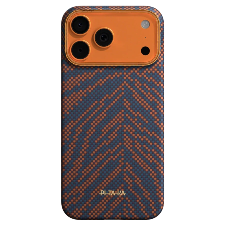 Чохол Pitaka Edge Case with PitaTap for iPhone 17 Pro - Burning Orange