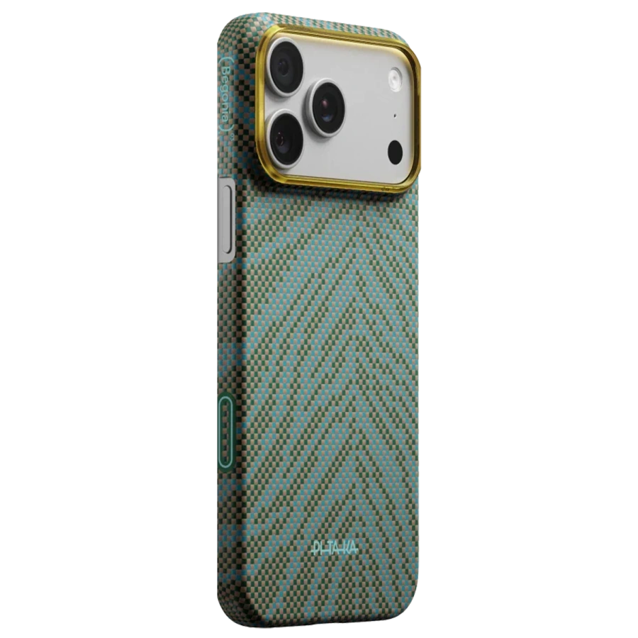 Чохол Pitaka Edge Case with PitaTap for iPhone 17 Pro - Dive Green