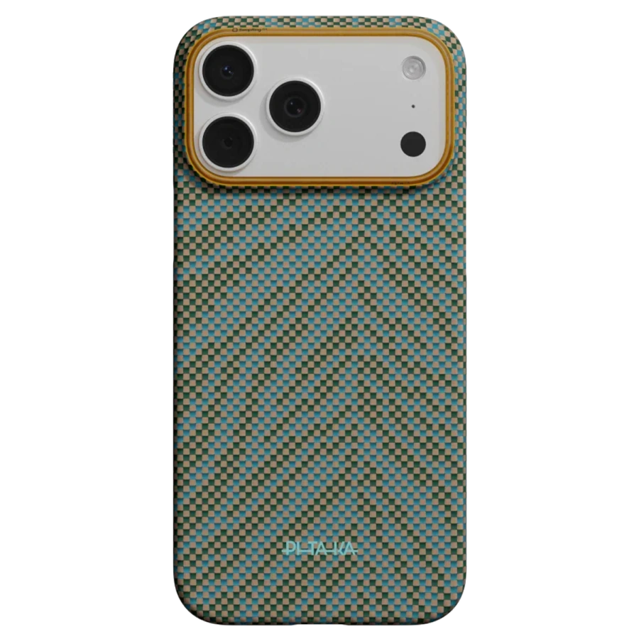 Чохол Pitaka Edge Case with PitaTap for iPhone 17 Pro - Dive Green
