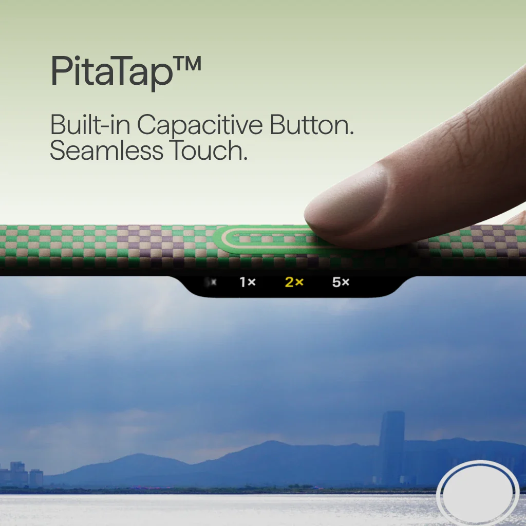 Чохол Pitaka Edge Case with PitaTap for iPhone 17 Pro Max - Sprout Surge