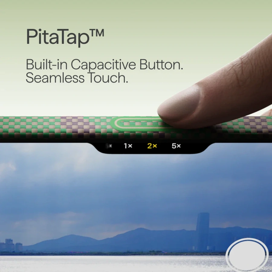 Чохол Pitaka Edge Case with PitaTap for iPhone 17 Pro Max - Sprout Surge