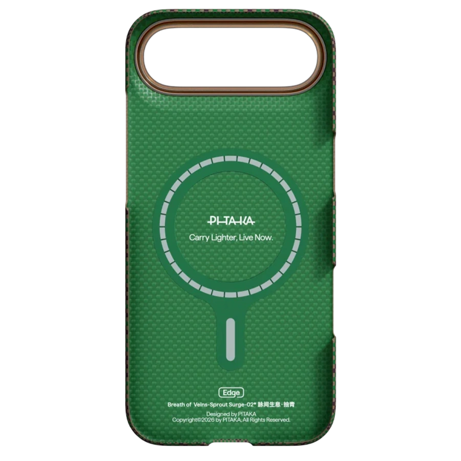 Чохол Pitaka Edge Case with PitaTap for iPhone Air - Sprout Surge
