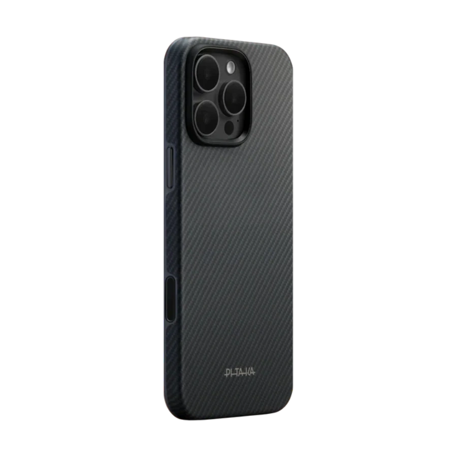 Чехол Pitaka Summa UltraGuard Case for iPhone 16 Pro Max - 600D Black/Grey [Twill] (KI1603PMPA)