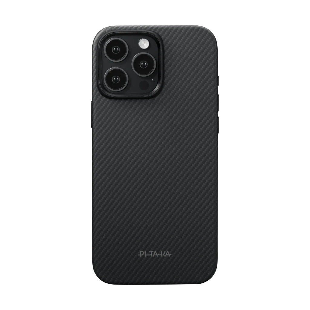 Чохол Pitaka Summa UltraGuard Case for iPhone 16 Pro Max - 600D Black/Grey [Twill] (KI1603PMPA)