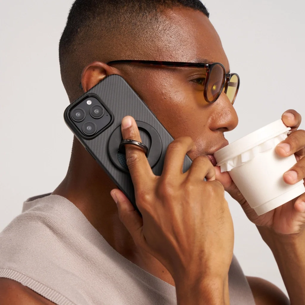 Чохол Pitaka Summa UltraGuard Case for iPhone 16 Pro Max - 600D Black/Grey [Twill] (KI1603PMPA)