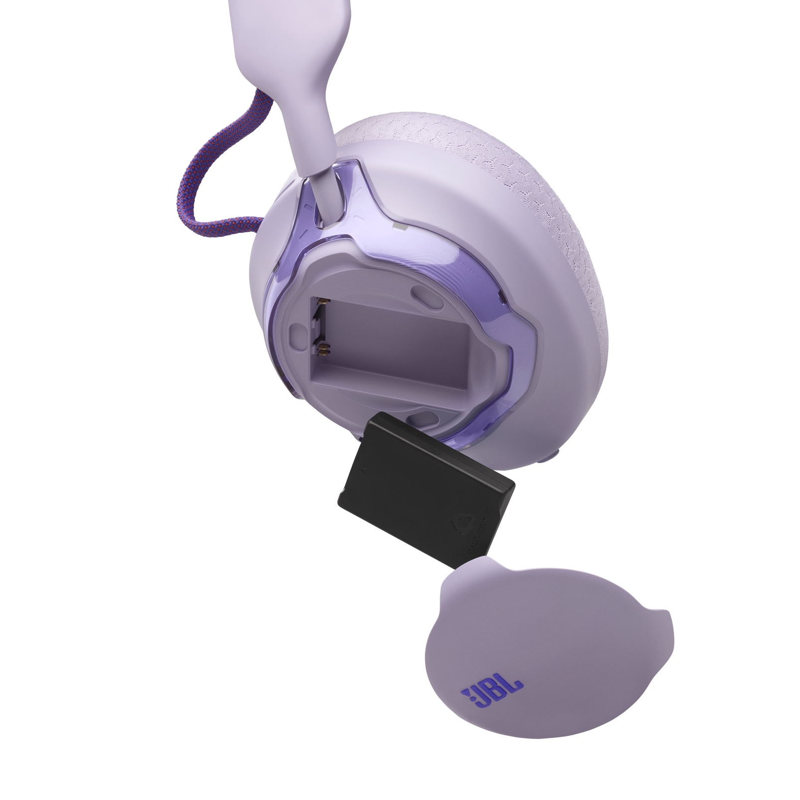 Беспроводные игровые наушники JBL Quantum 650 Wireless Over-ear Gaming Headset - Purple (JBLQTUM650PUR)