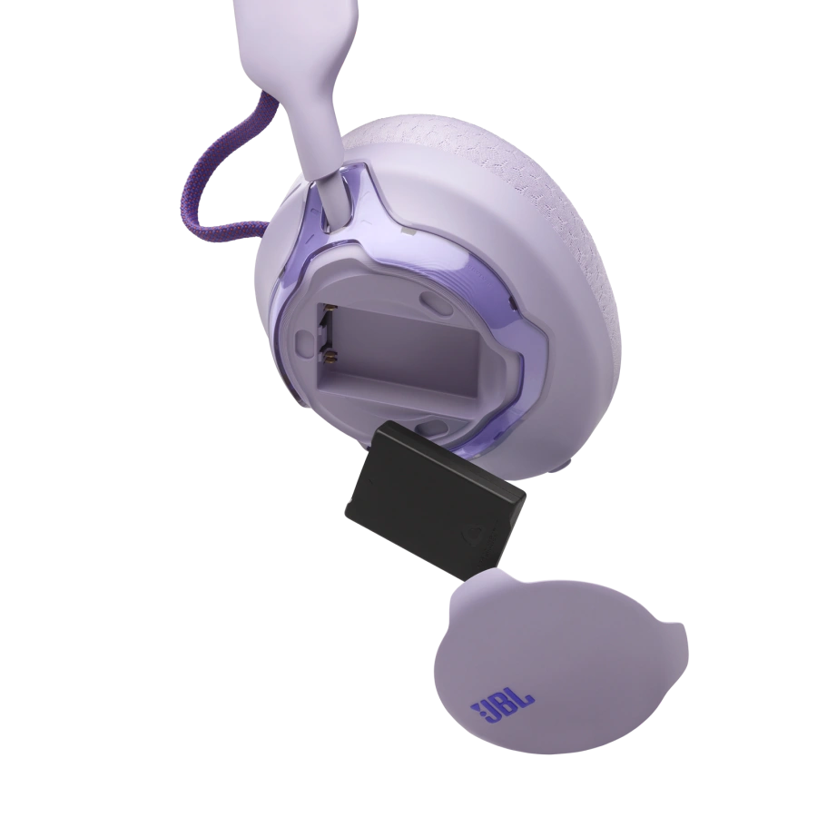 Ігрові бездротові навушники JBL Quantum 650 Wireless Over-ear Gaming Headset - Purple (JBLQTUM650PUR)