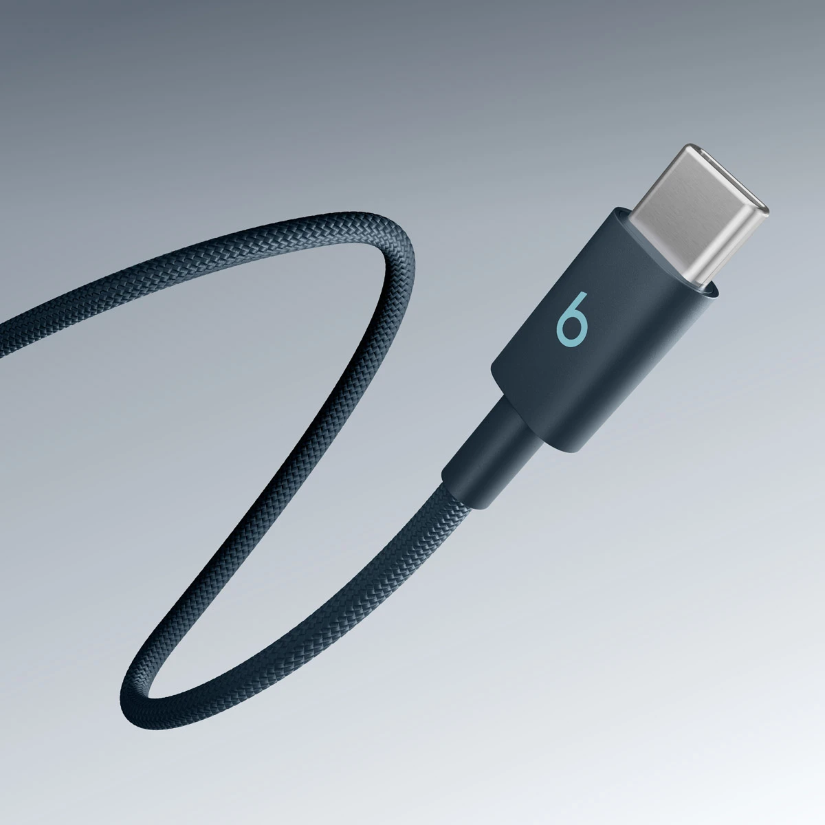 Кабель Beats USB‑C to USB‑C Braided Cable 3 m – Nitro Navy (MHX84)