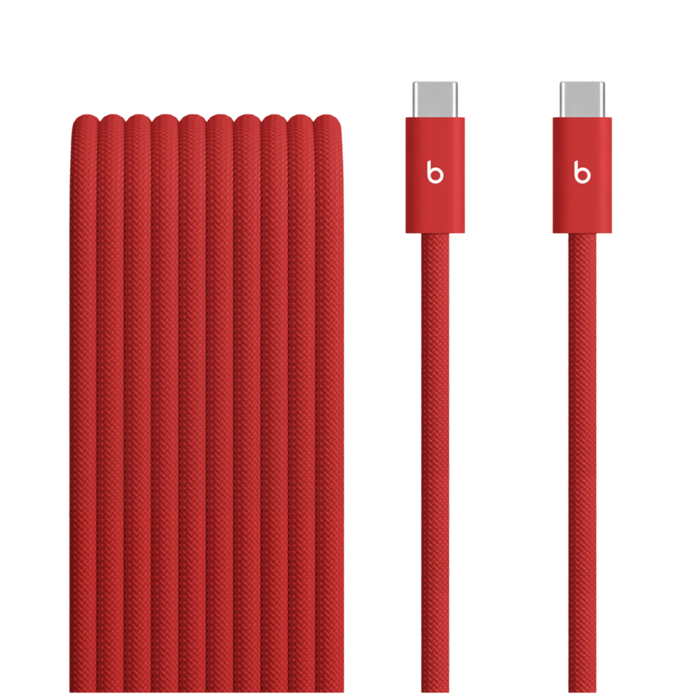 Кабель Beats USB‑C to USB‑C Braided Cable 3 m – Rapid Red (MHX94)