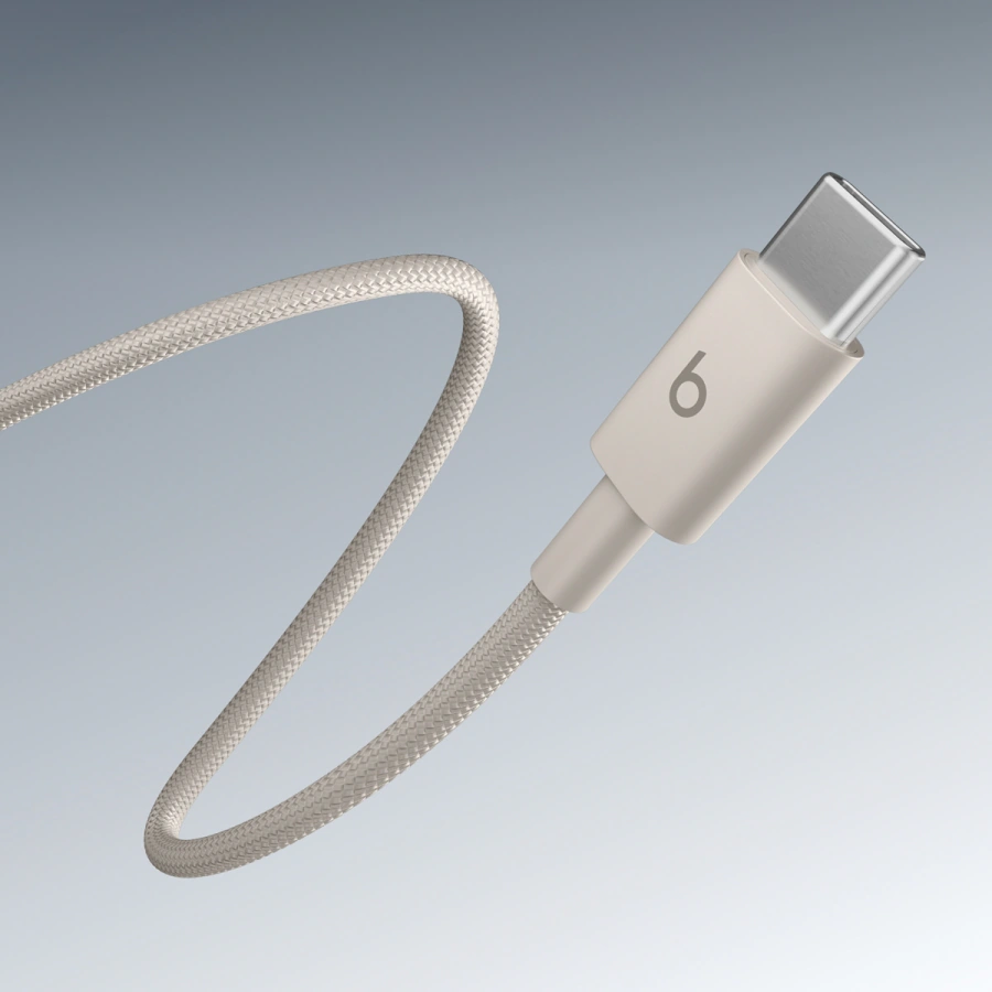 Кабель Beats USB‑C to USB‑C Braided Cable 3 m – Surge Stone (MHX74)