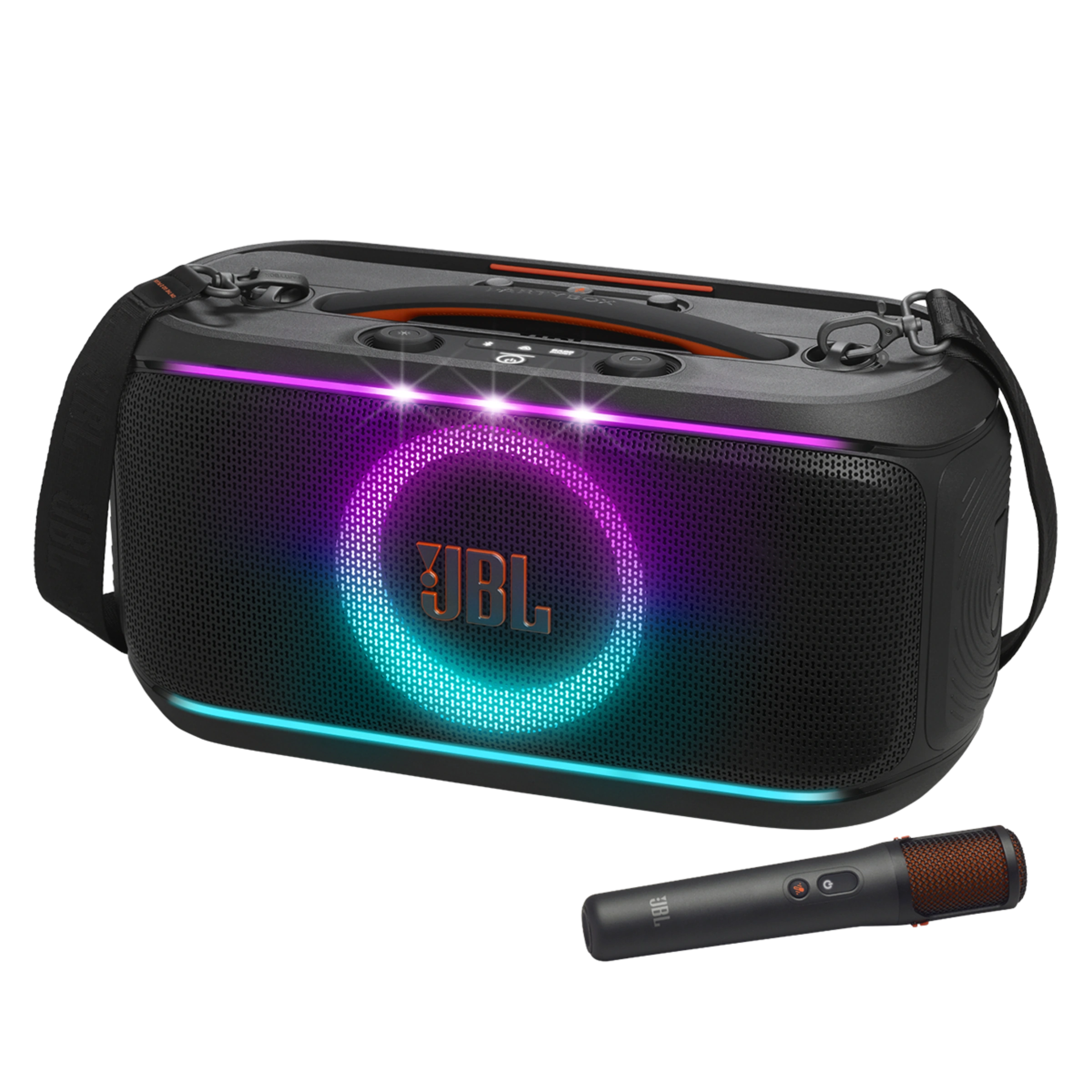 Колонка JBL PartyBox On-the-Go 2 Plus - Black (JBLPBOTG2PLB)