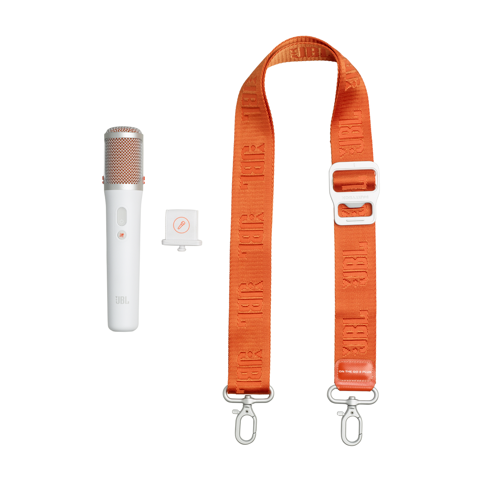 Колонка JBL PartyBox On-the-Go 2 Plus - White (JBLPBOTG2PLW)