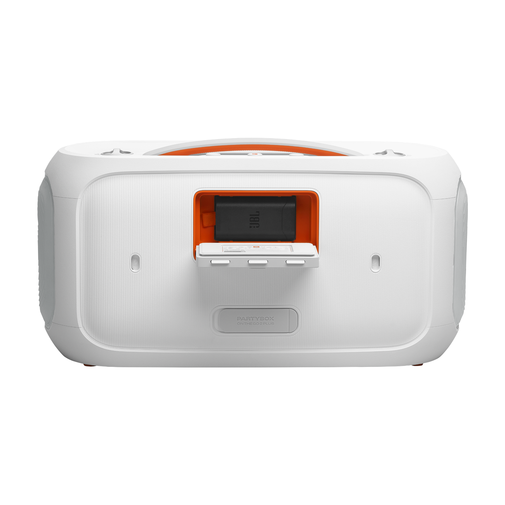 Колонка JBL PartyBox On-the-Go 2 Plus - White (JBLPBOTG2PLW)