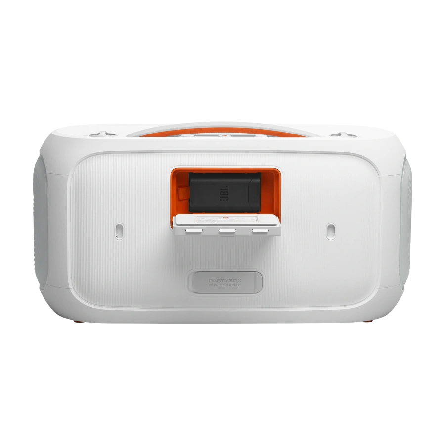 Колонка JBL PartyBox On-the-Go 2 Plus - White (JBLPBOTG2PLW)