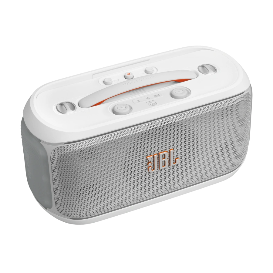 Колонка JBL PartyBox On-the-Go 2 Plus - White (JBLPBOTG2PLW)
