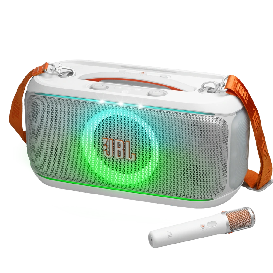 Колонка JBL PartyBox On-the-Go 2 Plus - White (JBLPBOTG2PLW)