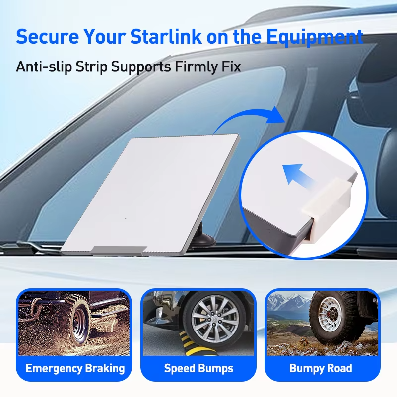 Комплект для установки крепления на приборную панель автомобиля для Starlink Mini