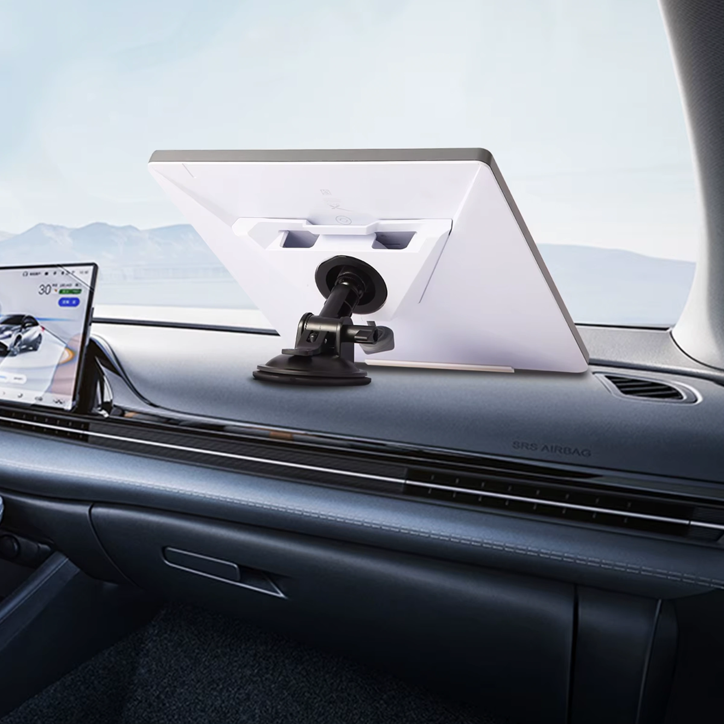 Комплект для установки крепления на приборную панель автомобиля для Starlink Mini