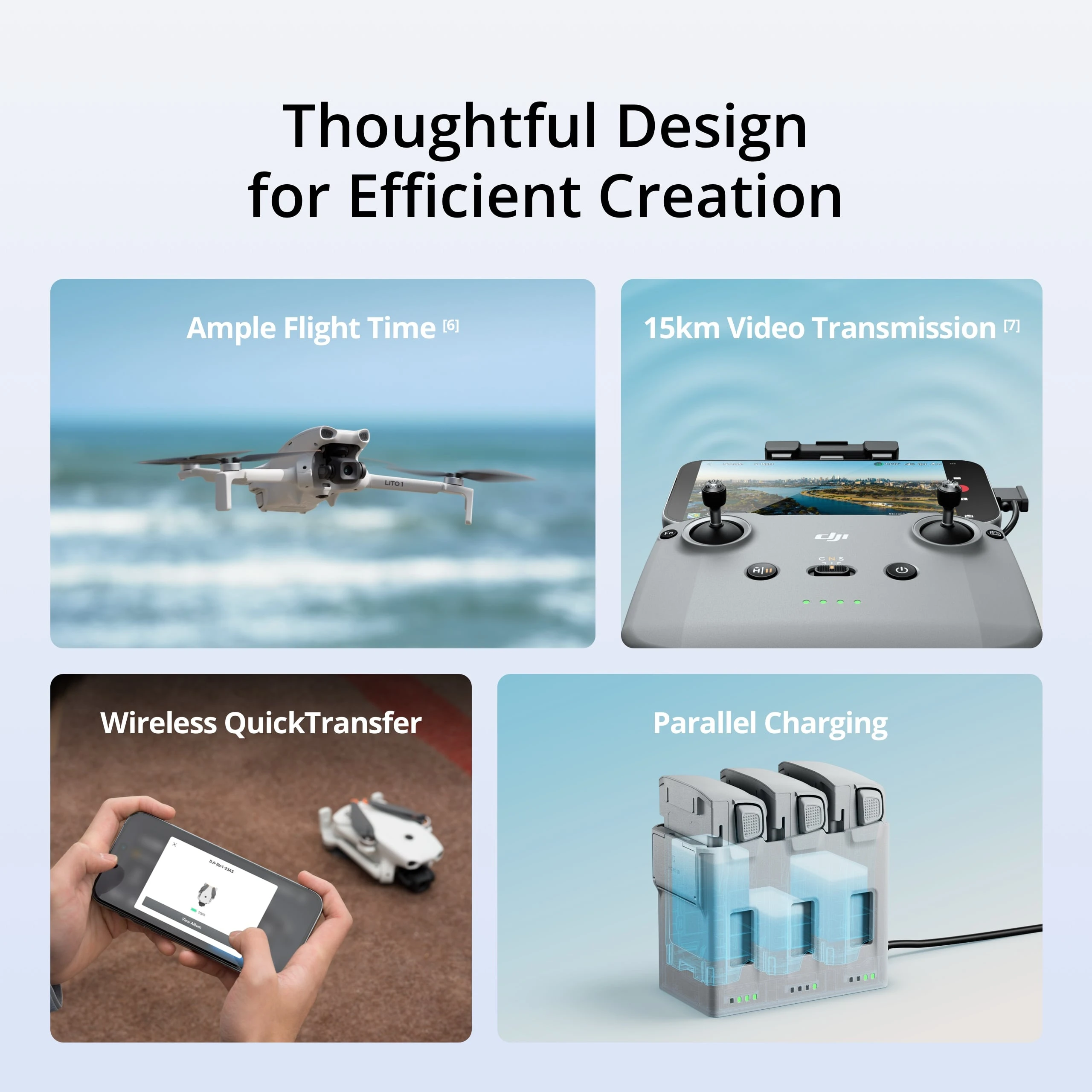 Квадрокоптер DJI Lito 1