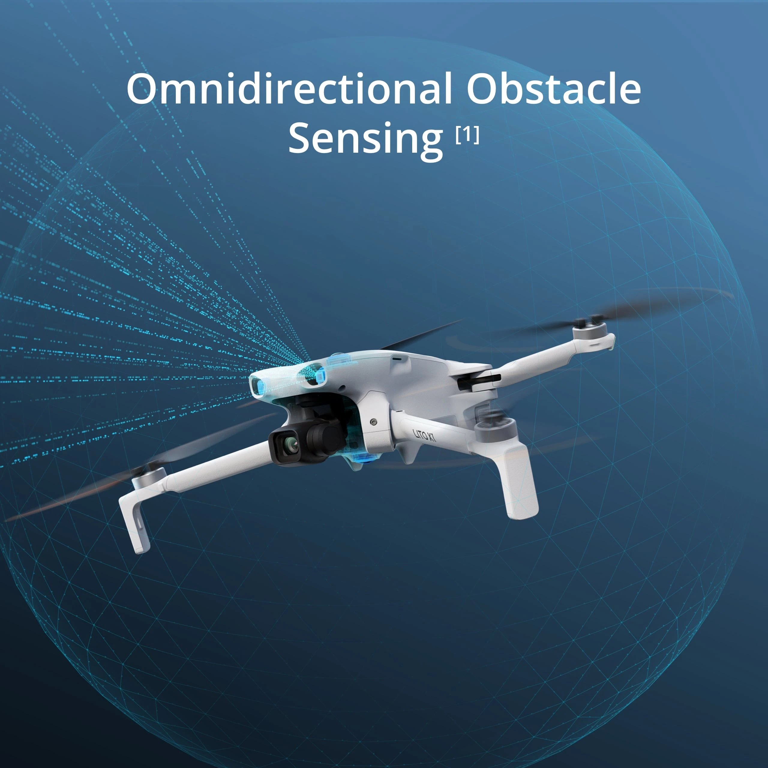 Квадрокоптер DJI Lito X1 Fly More Combo Plus [DJI RC 2]