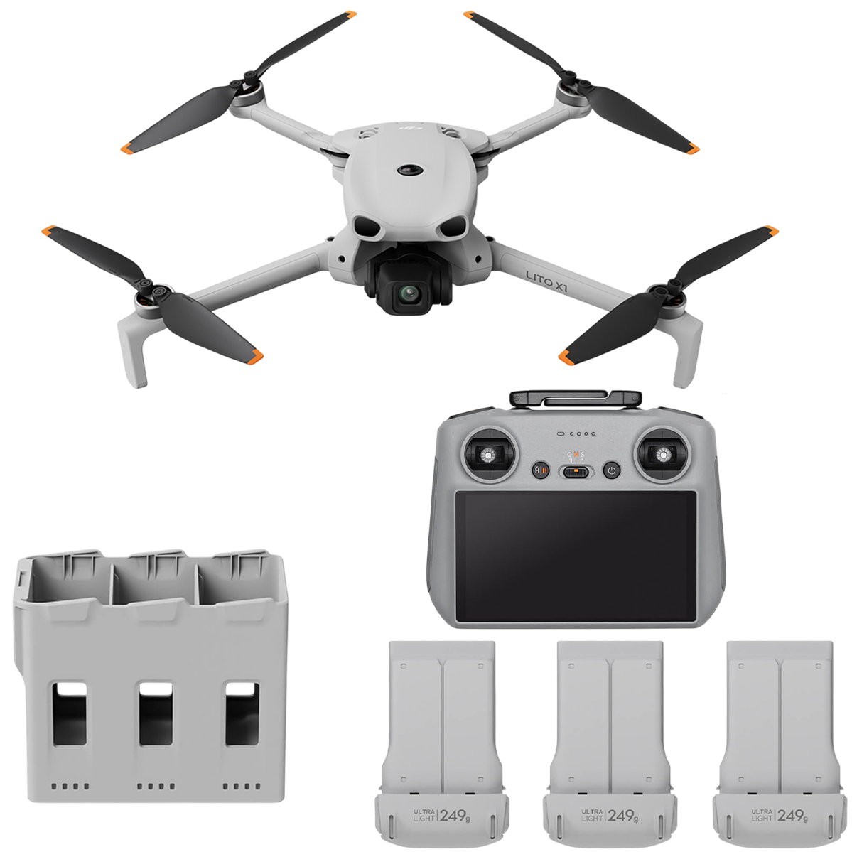Квадрокоптер DJI Lito X1 Fly More Combo [DJI RC 2]