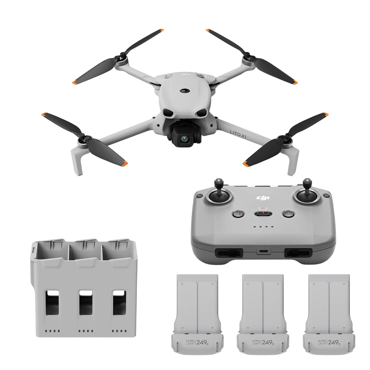 Квадрокоптер DJI Lito X1 Fly More Combo [DJI RC-N3]