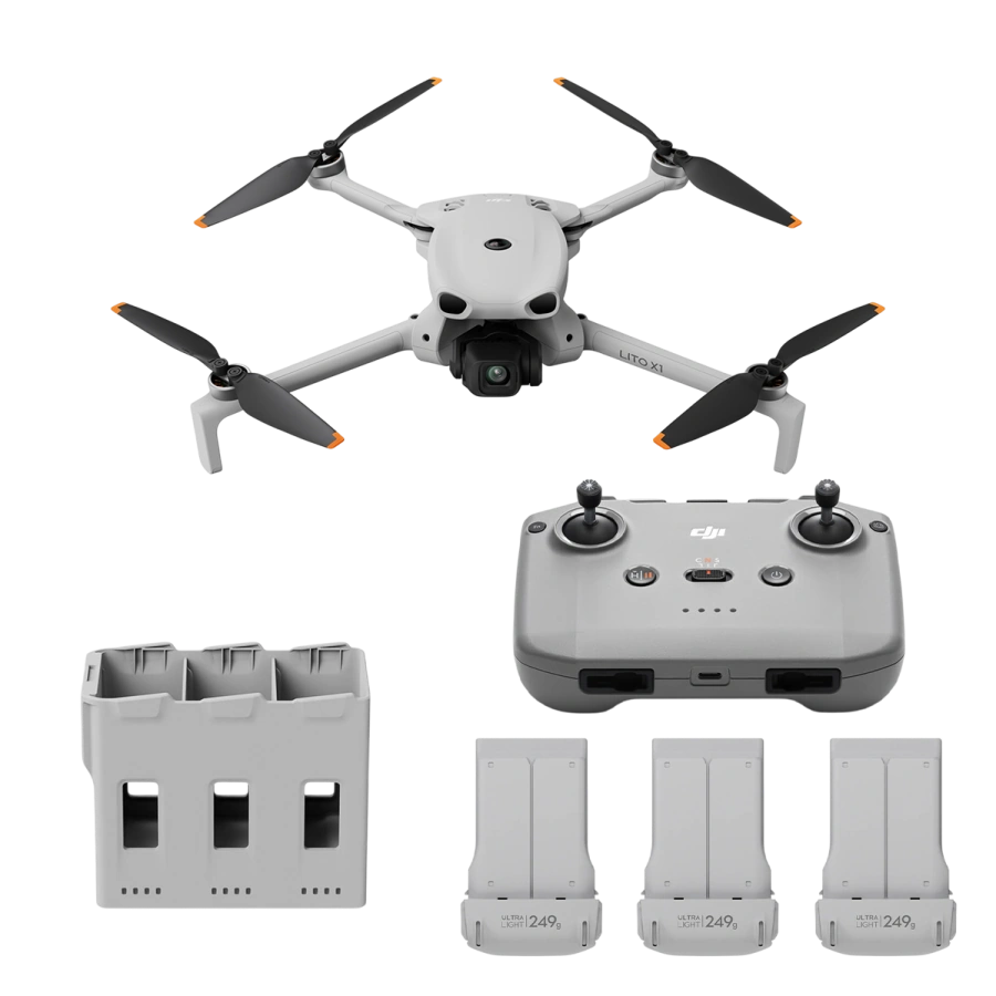 Квадрокоптер DJI Lito X1 Fly More Combo [DJI RC-N3] (CP.MA.00000974.01)