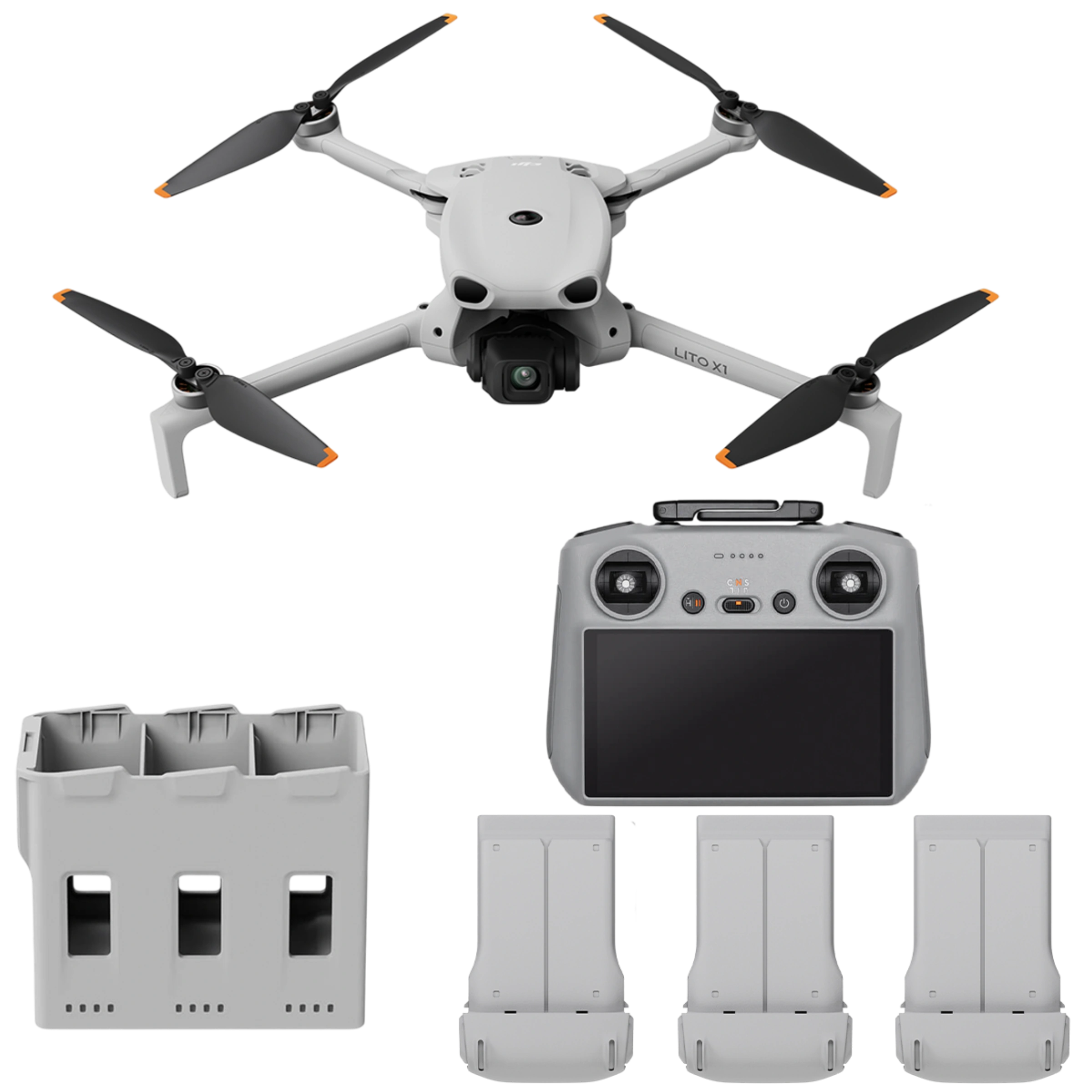 Квадрокоптер DJI Lito X1 Fly More Combo Plus [DJI RC 2]