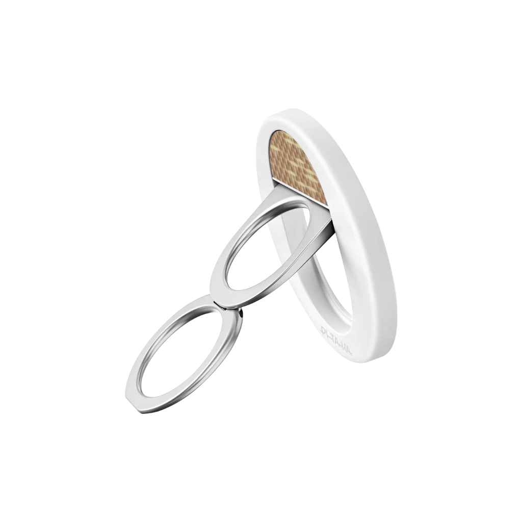 Магнітне кільце-підставка для телефону Pitaka MagEZ Grip 3 - Golden Glint (MGB2405)